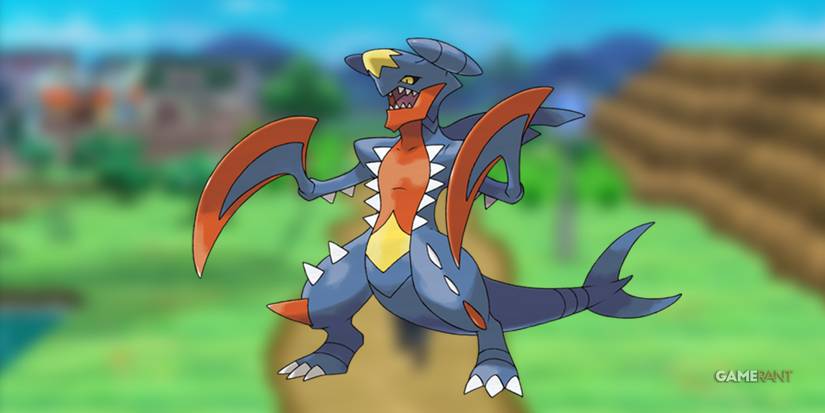 Mega Garchomp official artwork