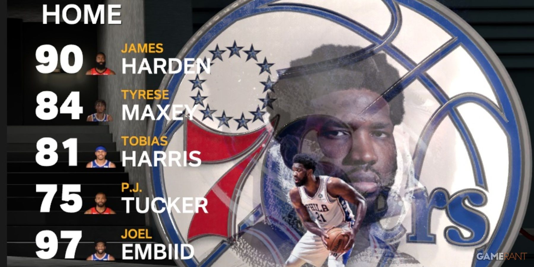 NBA 2K23 76ers Starters After Season Is Over