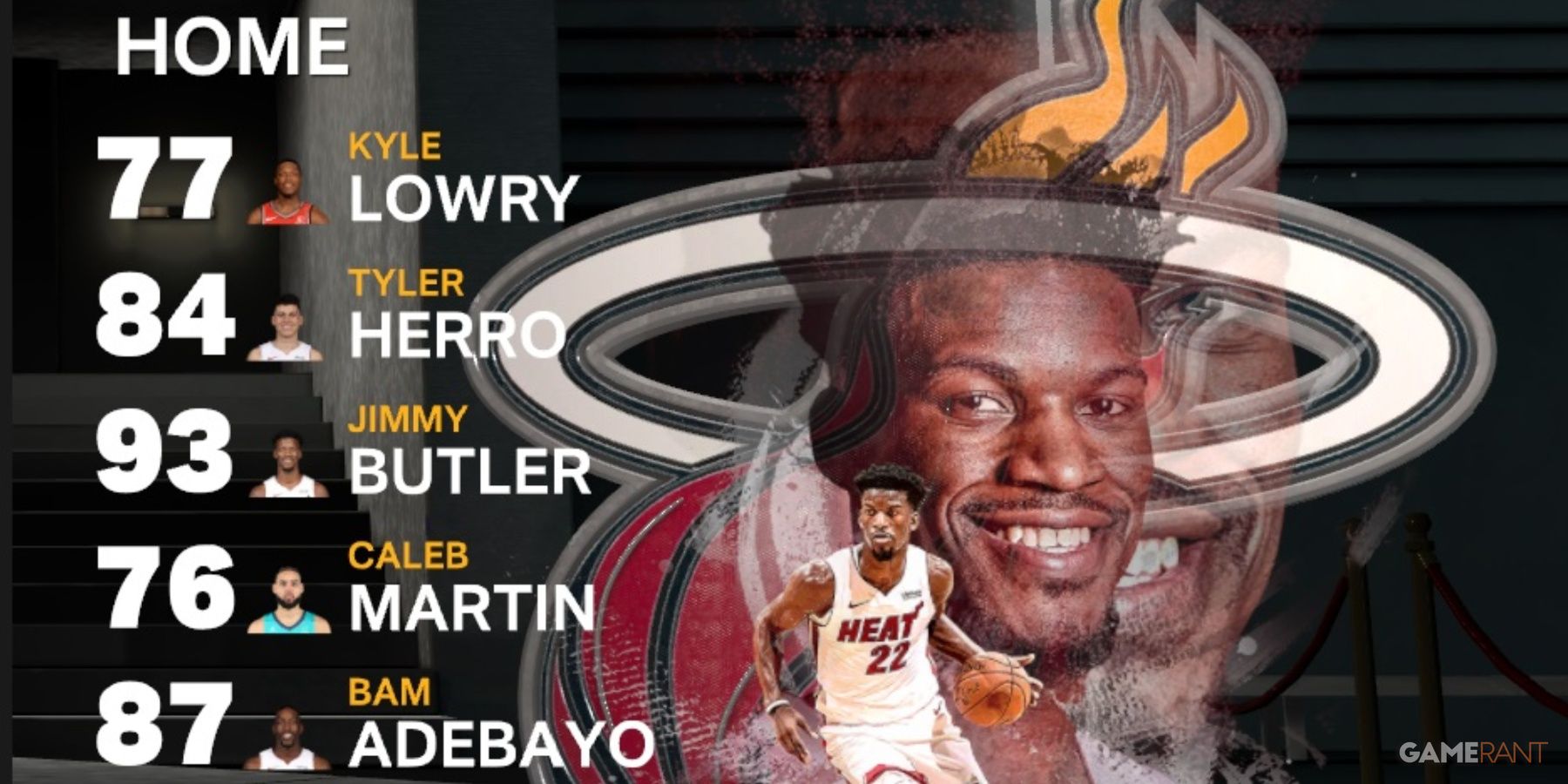 NBA 2K23 Miami Starters After Season Is Over