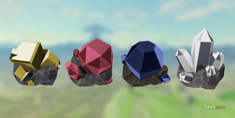 Rare gems including Topaz, Ruby, Sapphire, and Diamonds