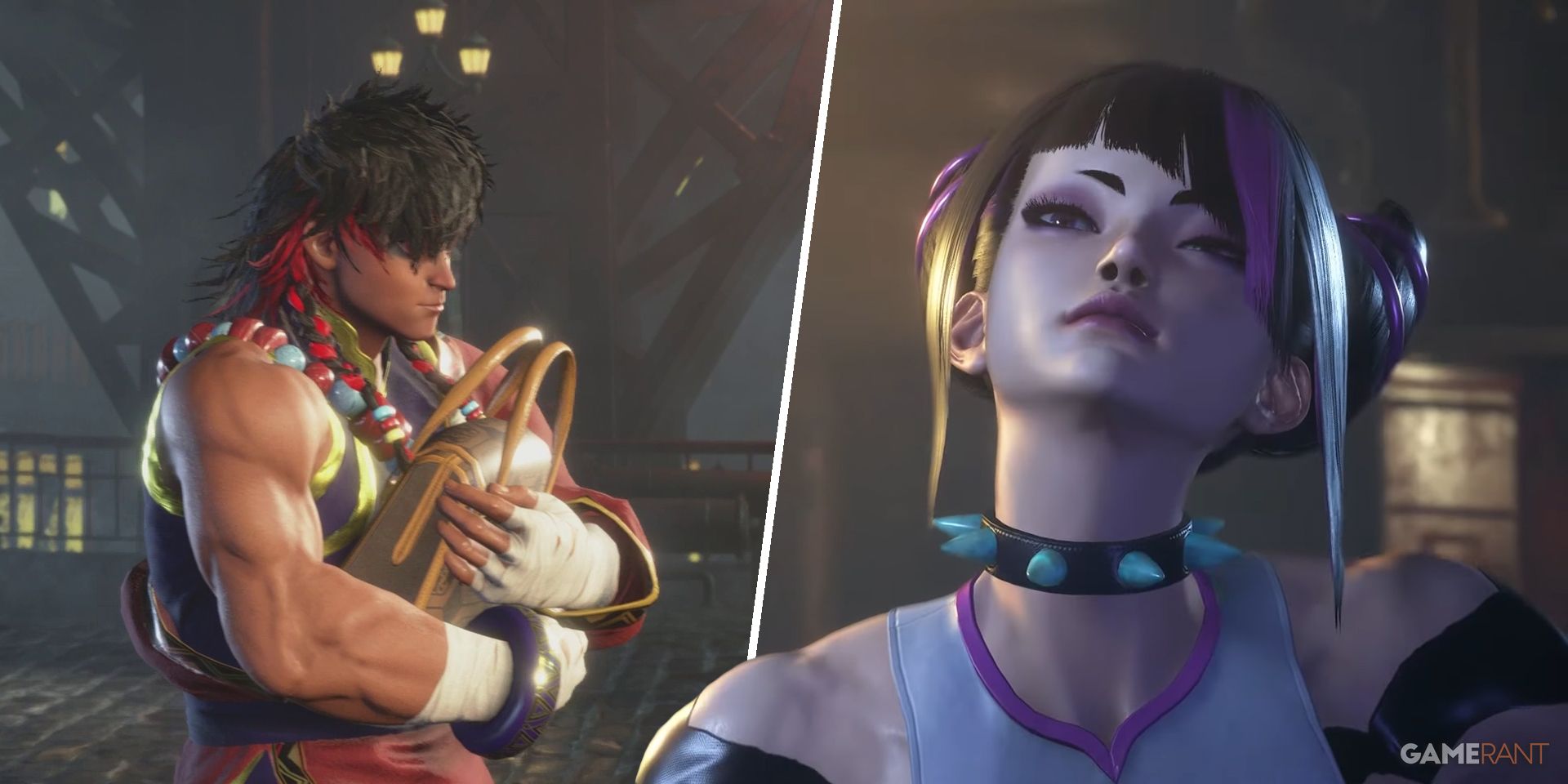 Bosh and Juri in Chapter 5 of Street Fighter 6's World Tour mode