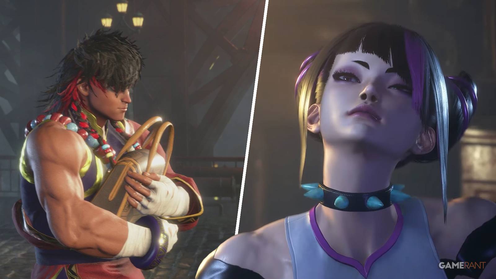 Bosh and Juri in Chapter 5 of Street Fighter 6's World Tour mode