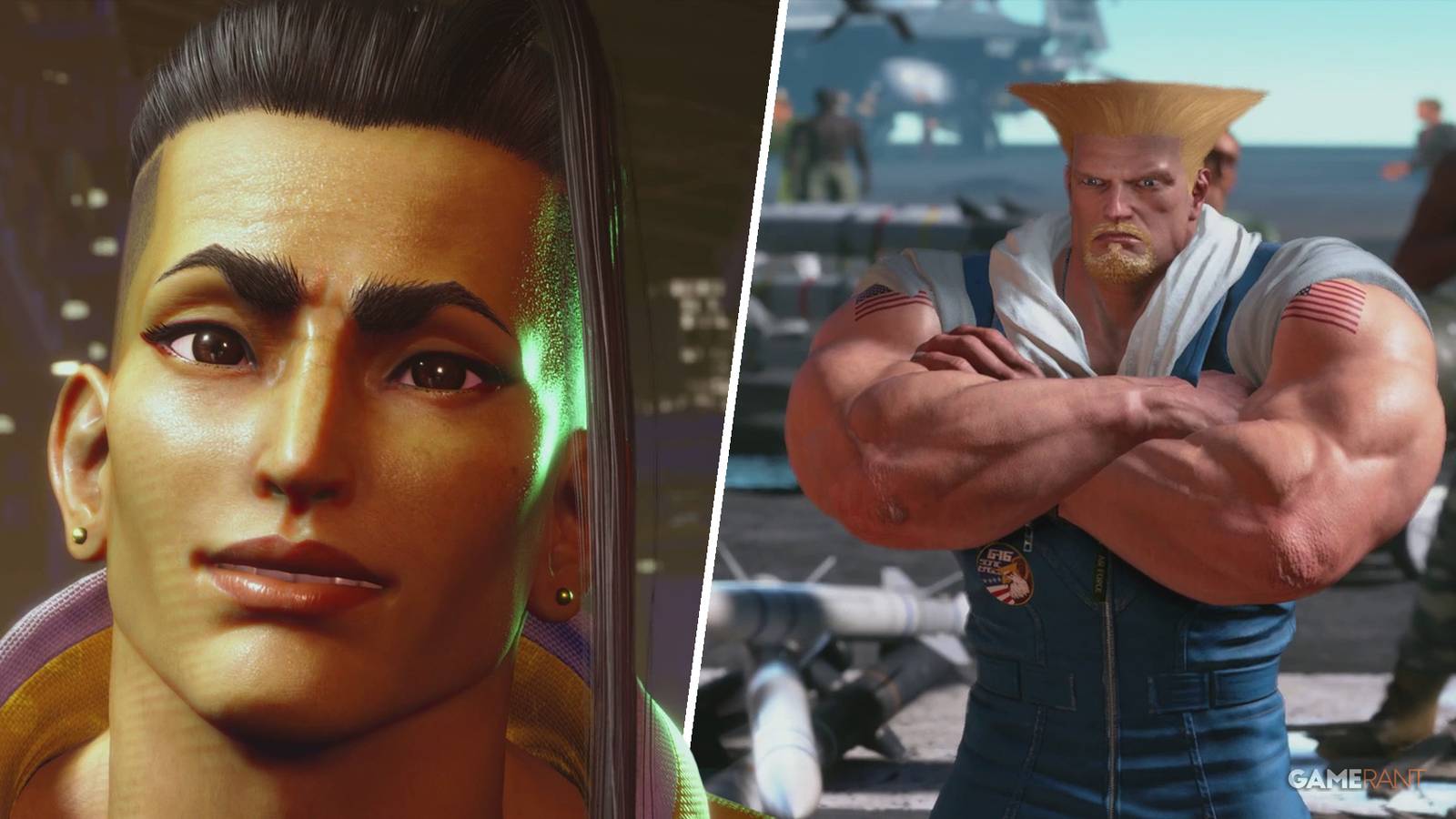 Jamie and Guile in Chapter 8 of Street Fighter 6's World Tour Mode