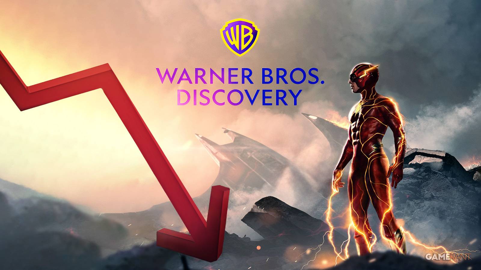 the-flash-warner-bros-discovery-stock-crash-poor-ratings-gamerant