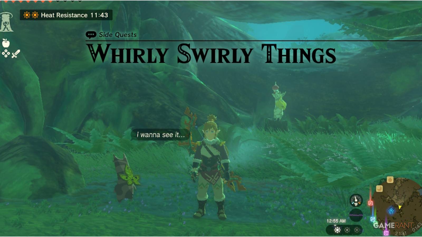 whirly swirly things guide walkthrough zelda totk side quest