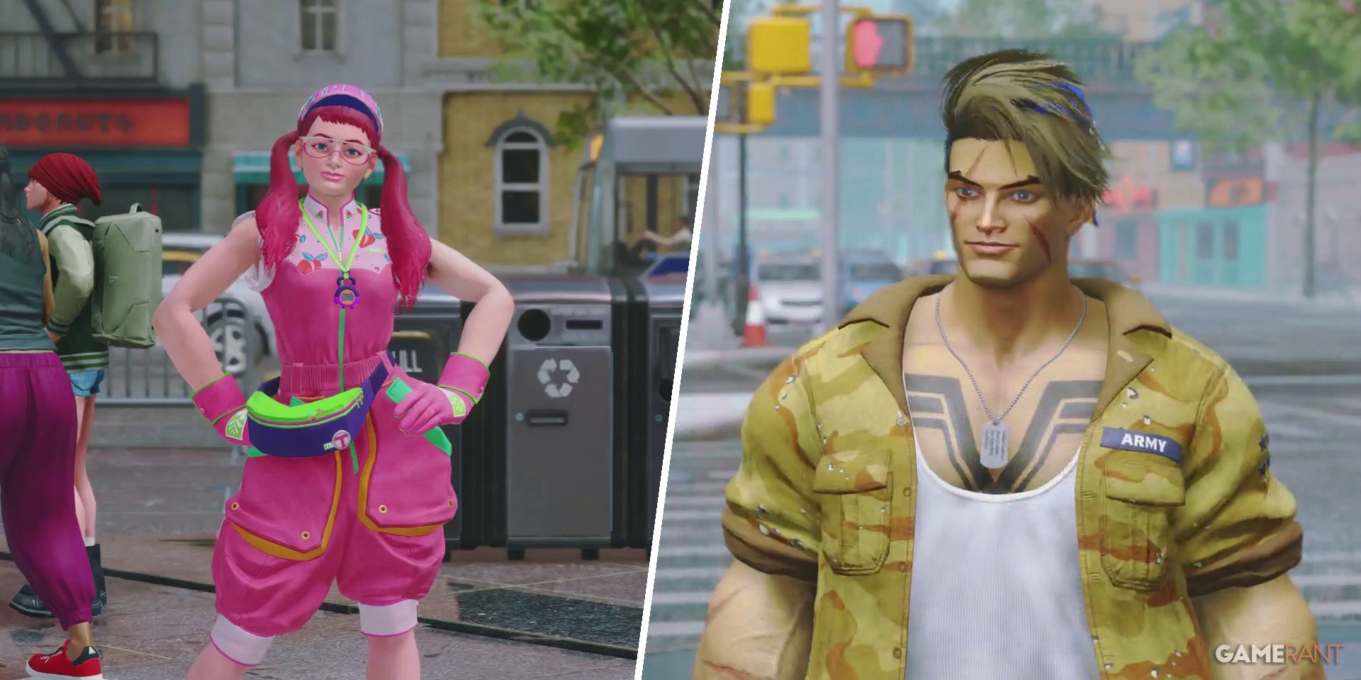 Alice and Luke in Chapter 1 of Street Fighter 6's World Tour Mode
