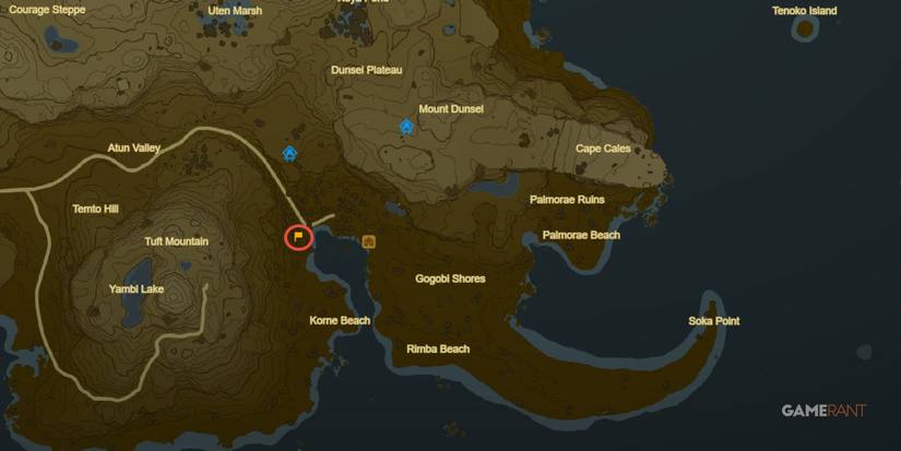 zelda rattled ralera map