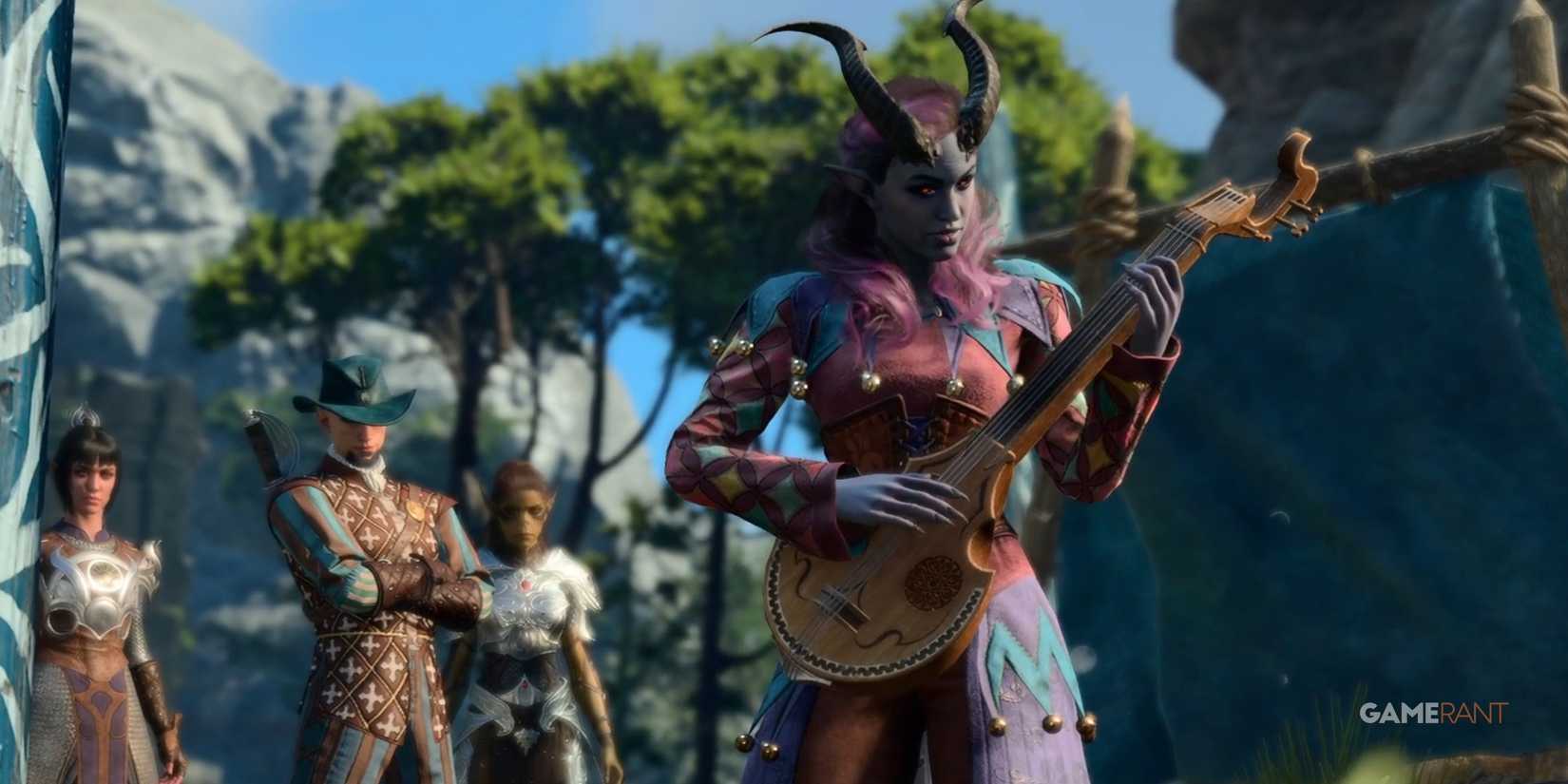 Baldur's Gate 3 Alfira Playing The Completed Song