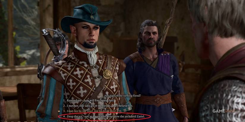 Baldur's Gate 3 Calling Out Anders On His Lie