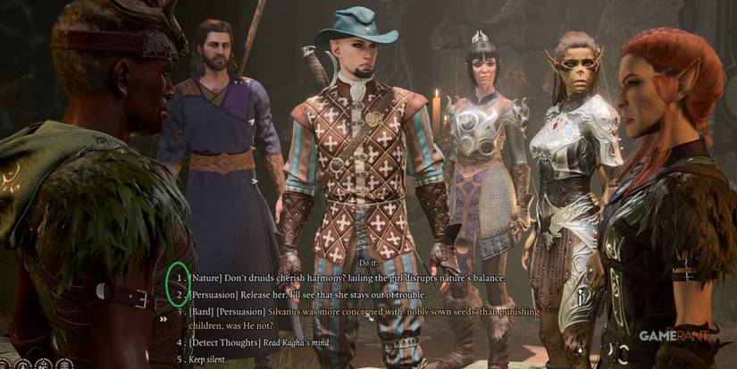 Baldur's Gate 3 Convincing Kagha To Let Arabella Go