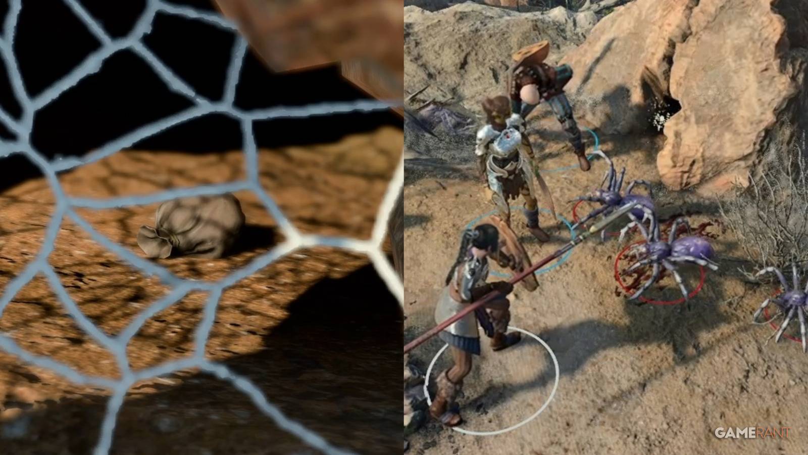 Baldur's Gate 3 Crevice Pouch Spiders Collage