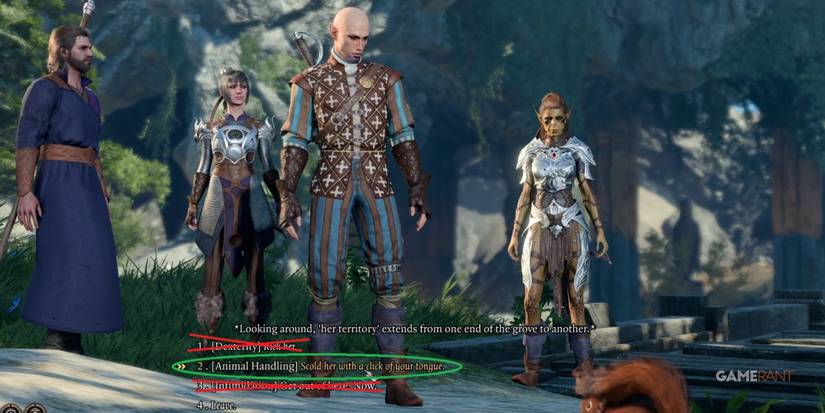 Baldur's Gate 3 Step Two Of Befriending Timber