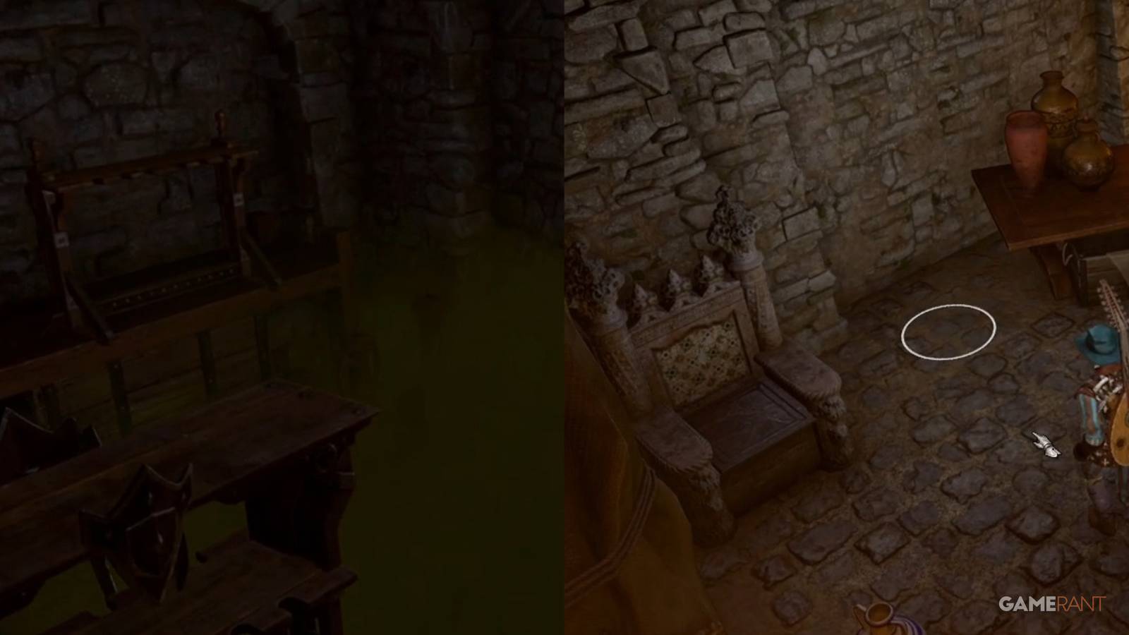 Baldur's Gate 3 Stone Chair Puzzle Collage