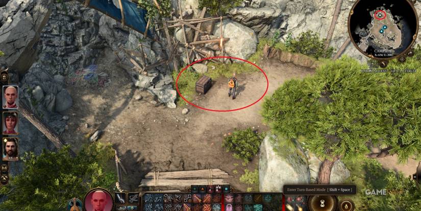 Baldur's Gate 3 Traveller's Chest Location And On Mini Map