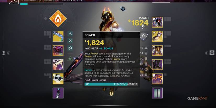 Destiny 2 Player Power