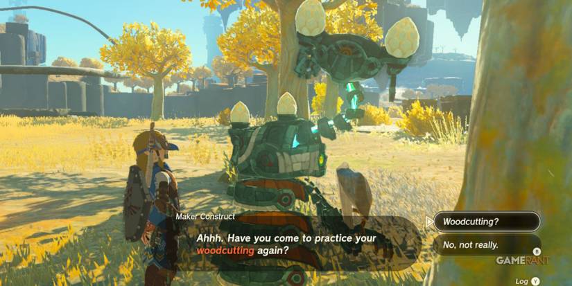 loz totk woodcutting tutorial