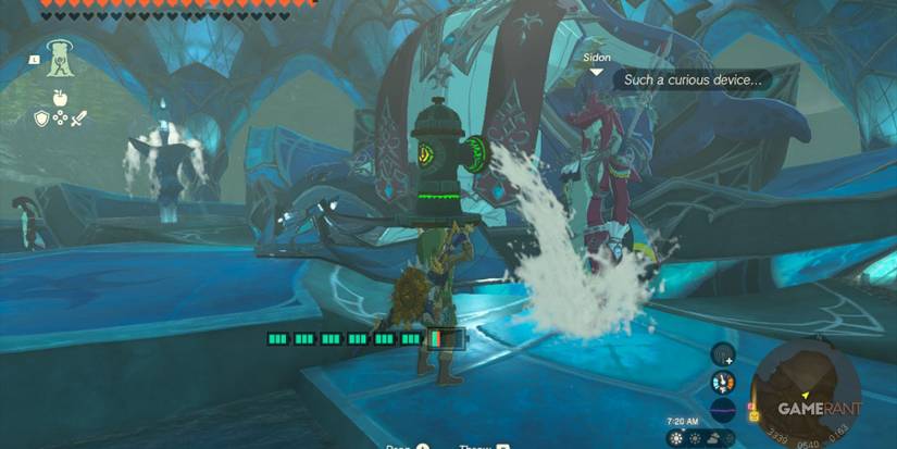 loz totk sidon zora's domain