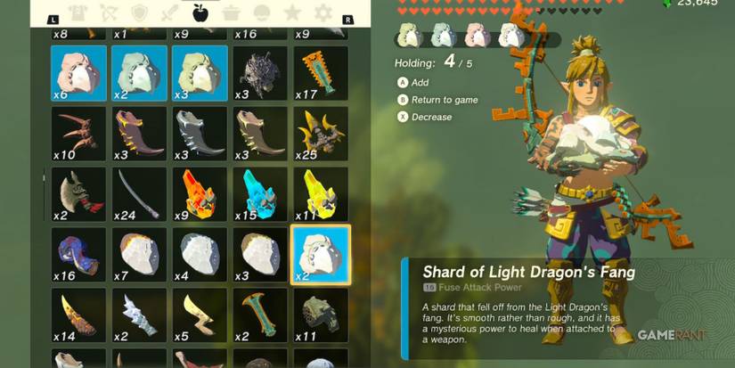 loz totk dragon fangs