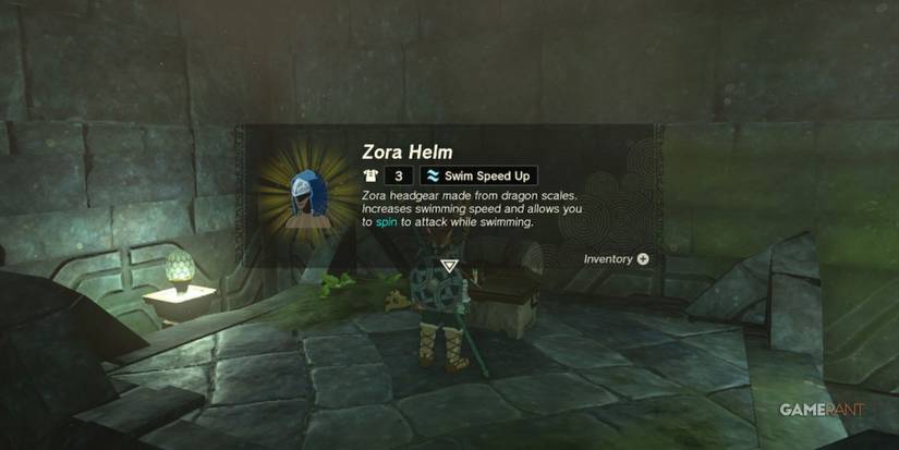 loz totk zora helm