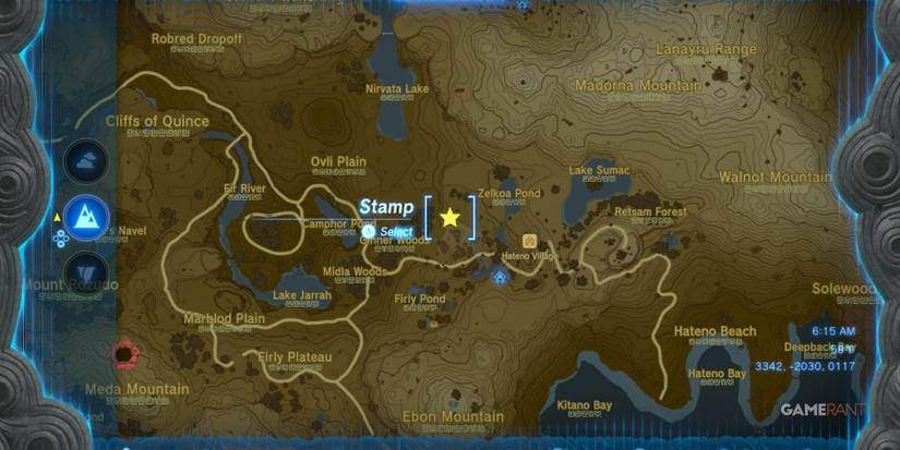 loz totk uma's garden location