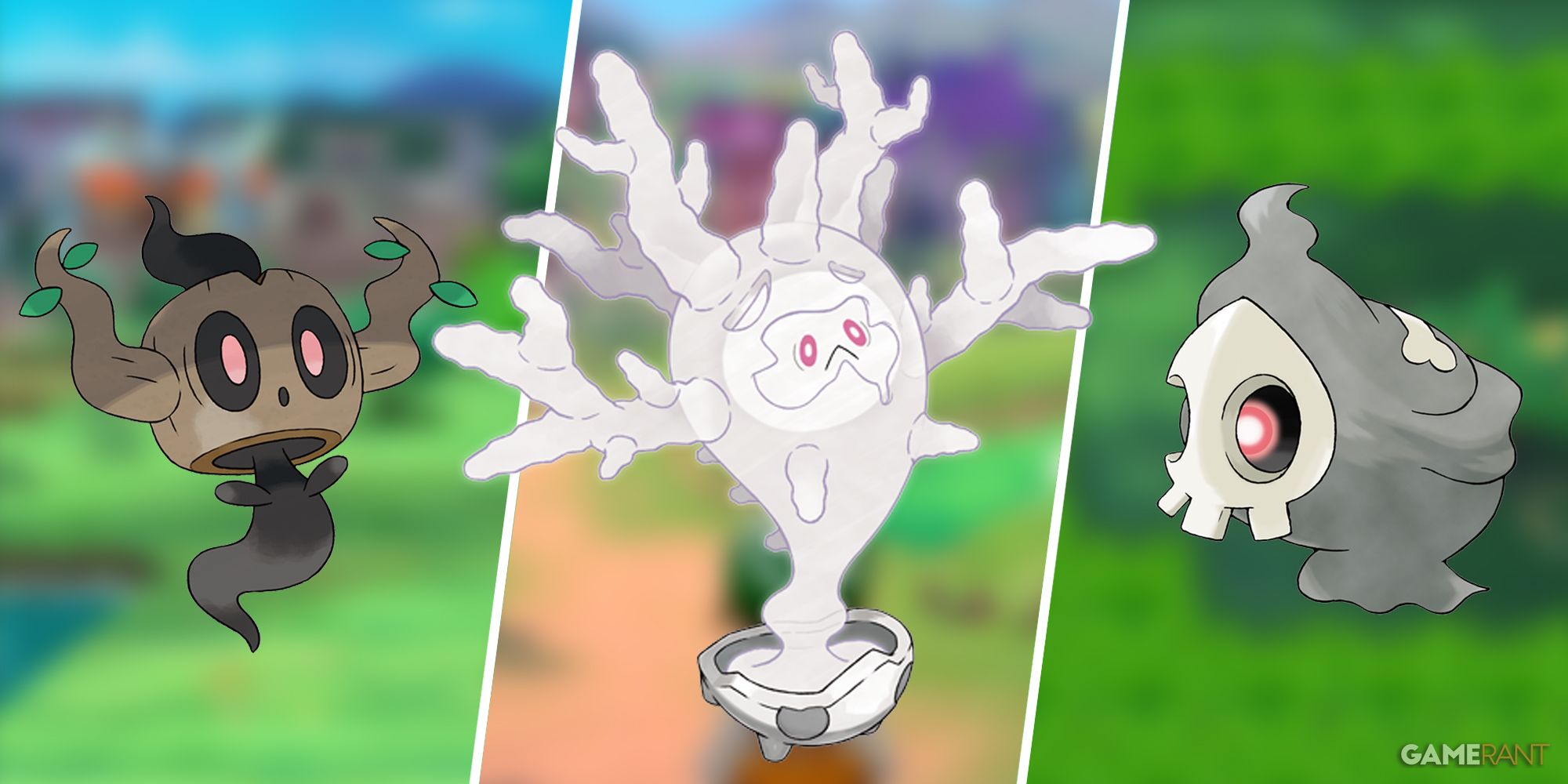 Official Phantump, Cursola, and Duskull designs