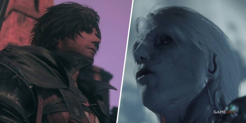 Clive and Ultima in Final Fantasy 16