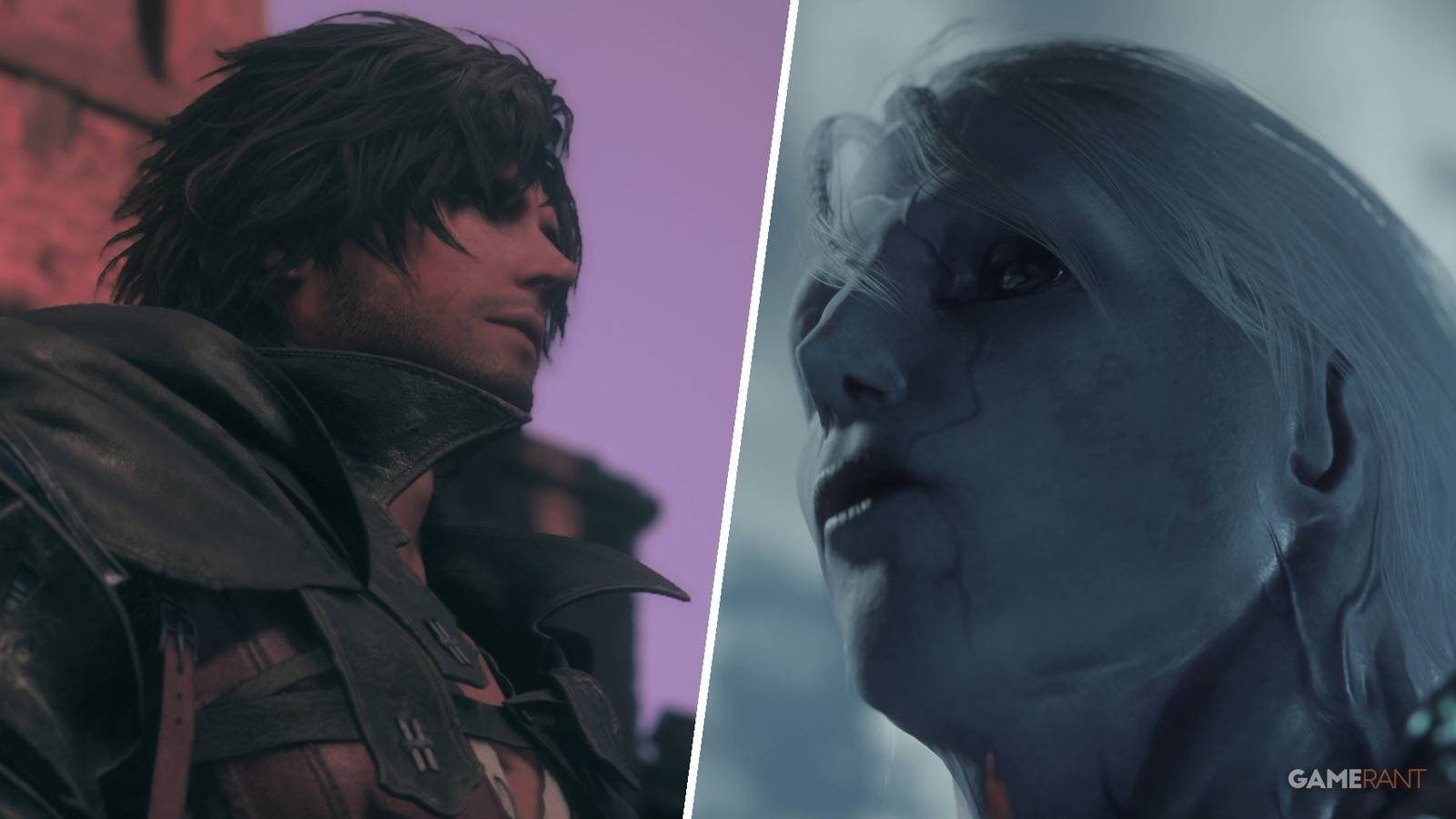 Clive and Ultima in Final Fantasy 16