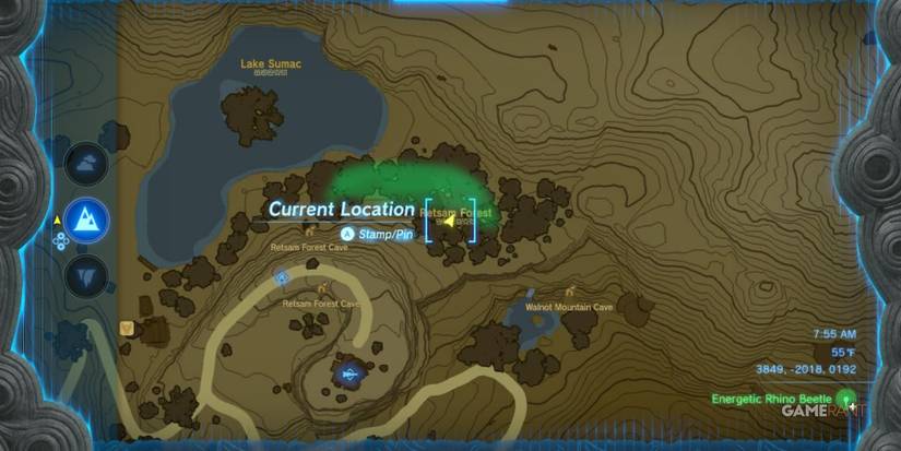 loz totk acorn farming retsam forest