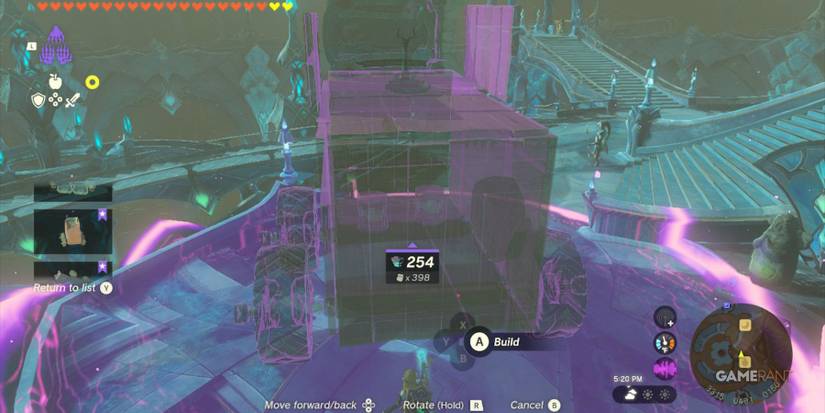 loz totk auto build tank