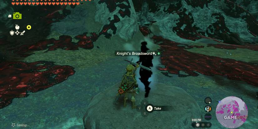 loz totk the depths pristine weapon