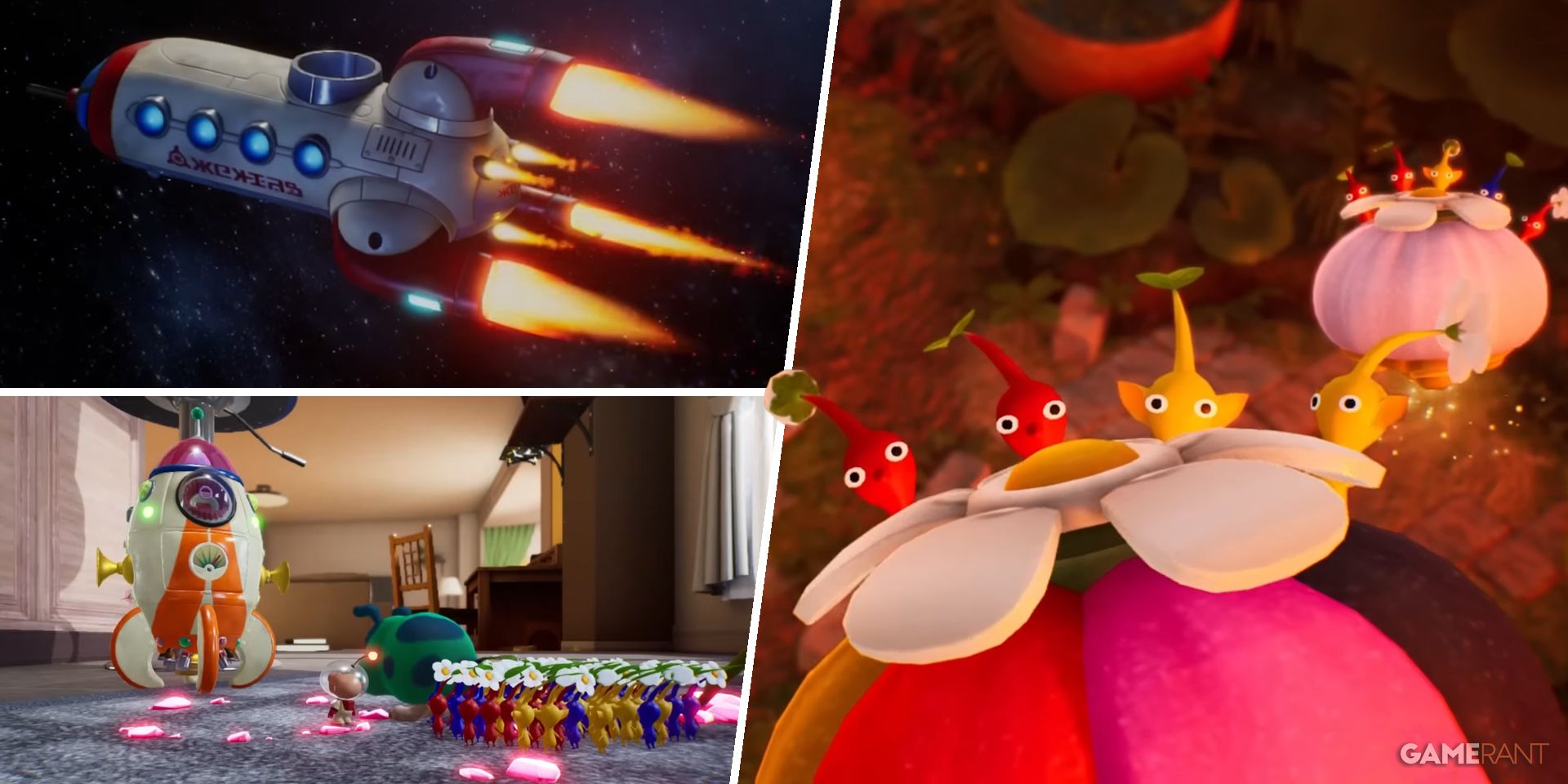 Some of the post-game content in Pikmin 4