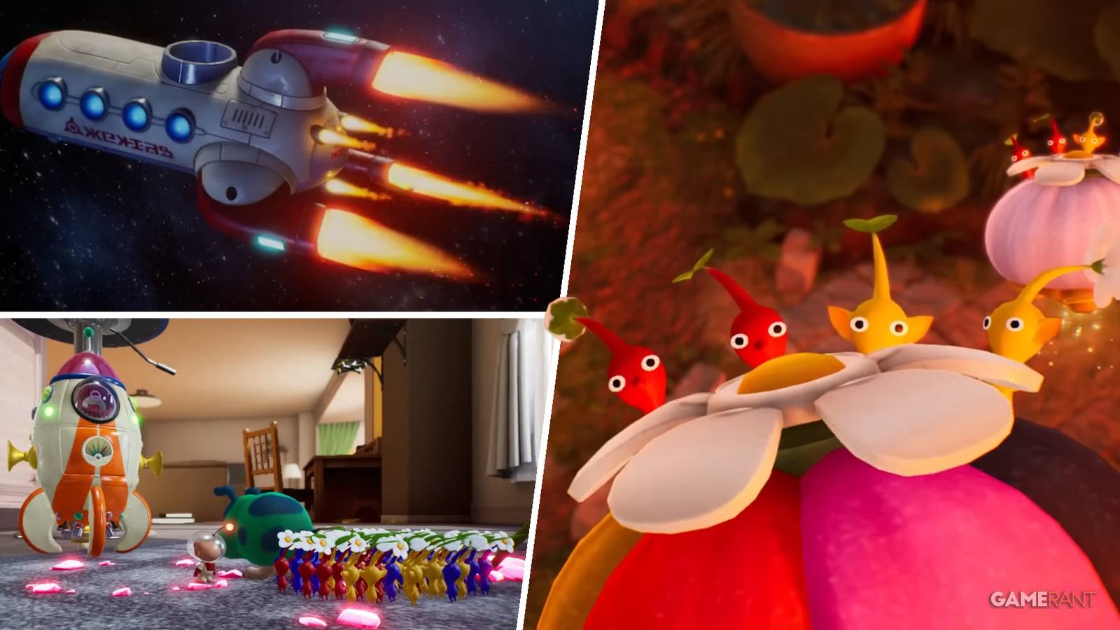 Some of the post-game content in Pikmin 4