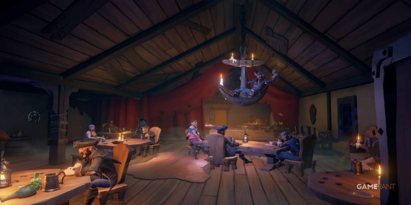 sea of thieves the legend of monkey island scumm bar nostalgia pirates grog