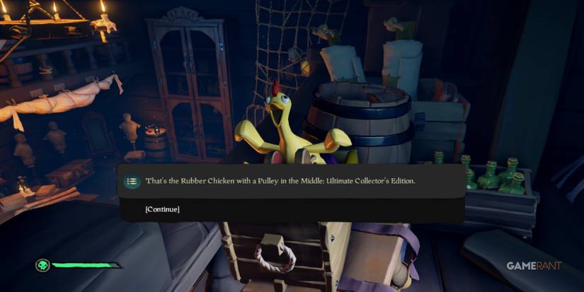 sea of thieves the legend of monkey island legendary item yellow