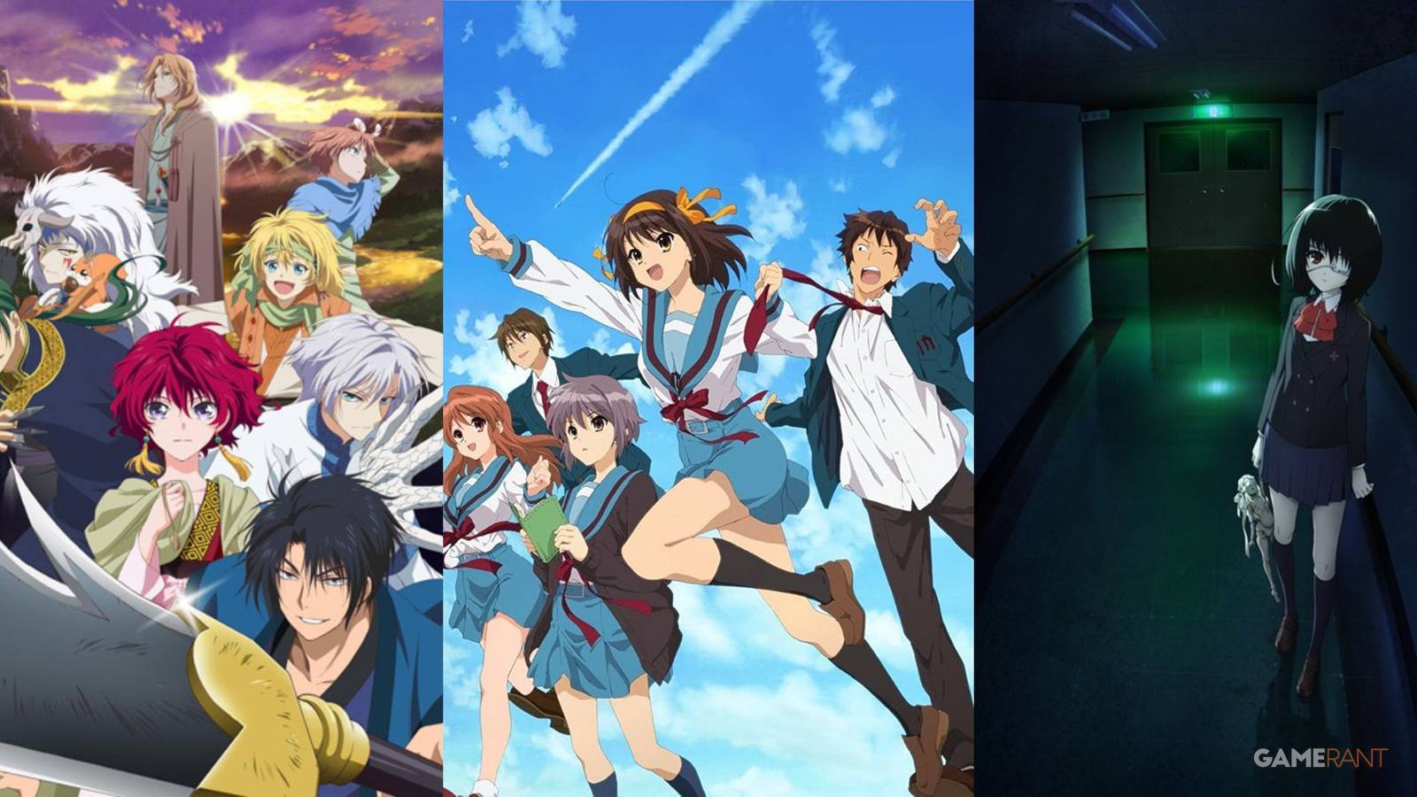 Yona of the Dawn, The Melancholy of Haruhi Suzumiya, & Another