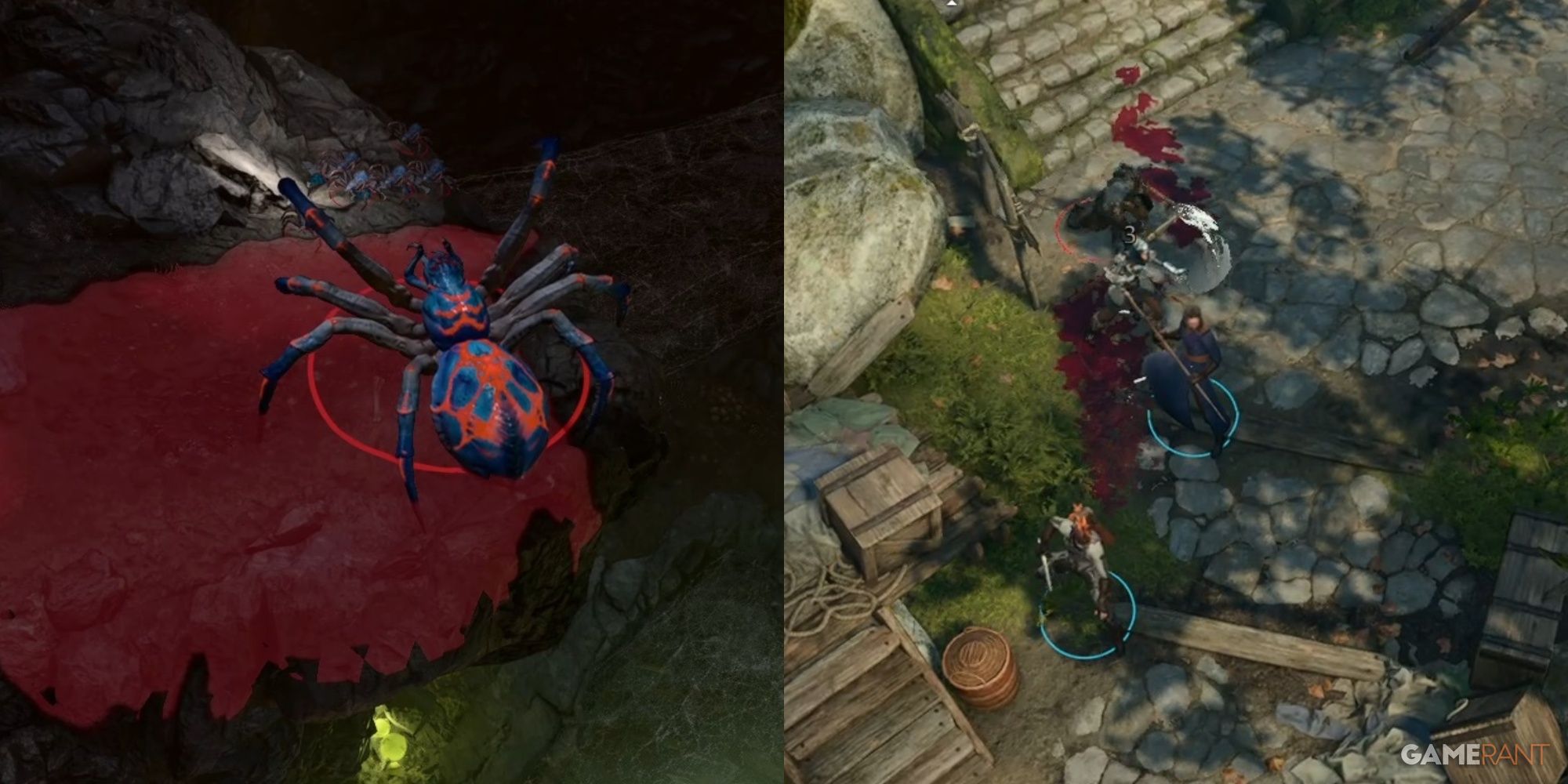Baldur's Gate 3 Avoiding Opportunity Attacks Collage