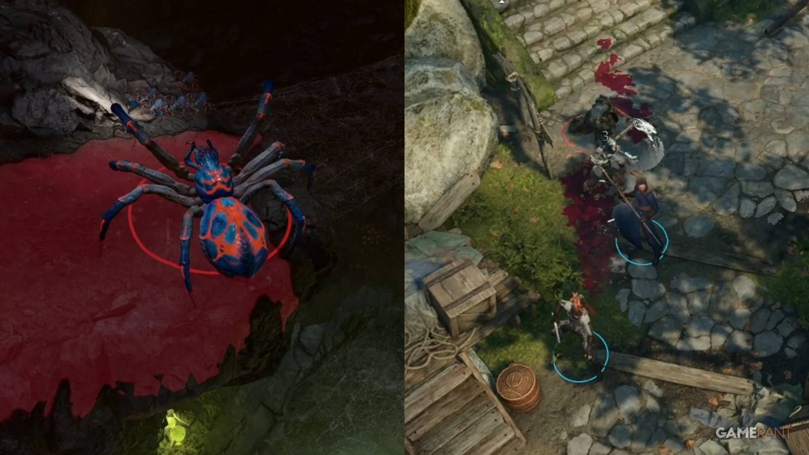 Baldur's Gate 3 Avoiding Opportunity Attacks Collage