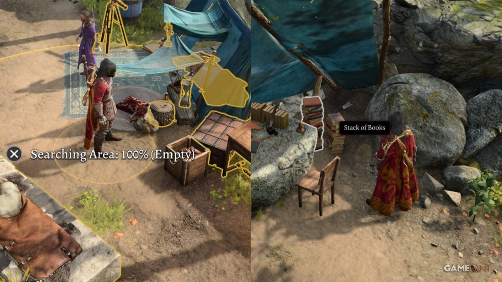 Baldur's Gate 3 How To Hightlight Items Collage