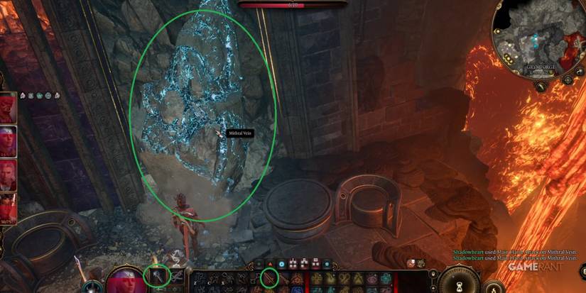 Baldur's Gate 3 Mining Mithral Ore Directions