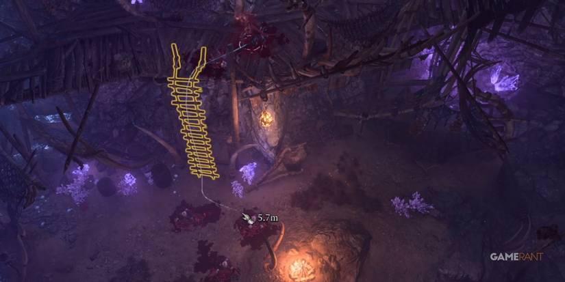 Baldur's Gate 3 Reaching An Opponent On The Bottom Level