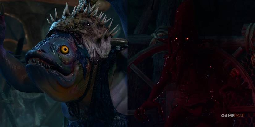 Baldur's Gate 3 Saving The Kuo-Toa From BOOOAL Collage