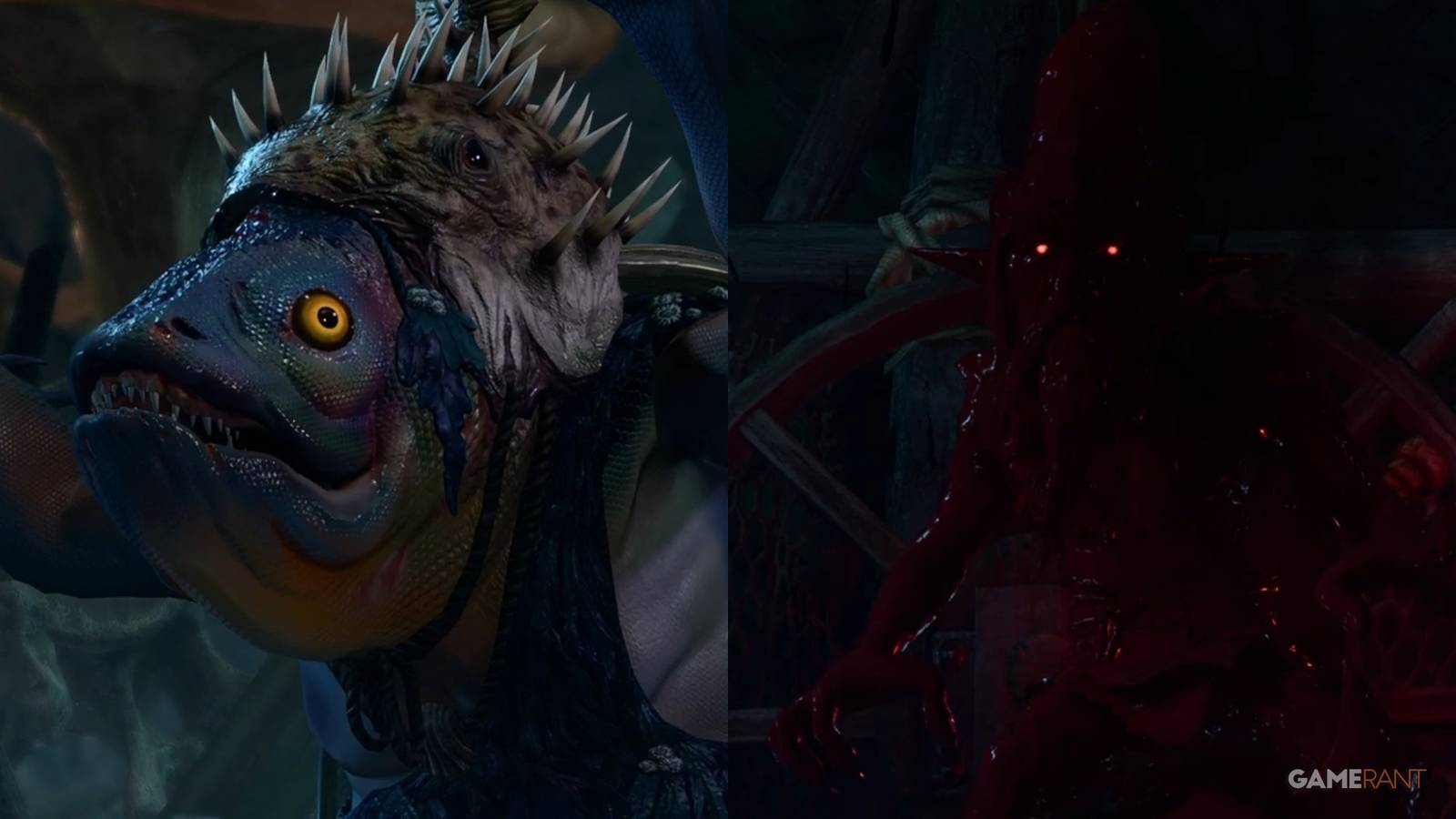 Baldur's Gate 3 Saving The Kuo-Toa From BOOOAL Collage