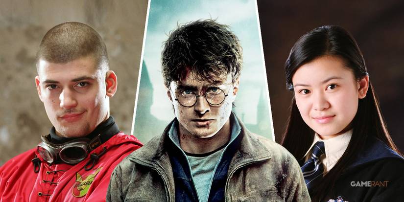 Viktor Krum, Harry Potter, and Cho Chang