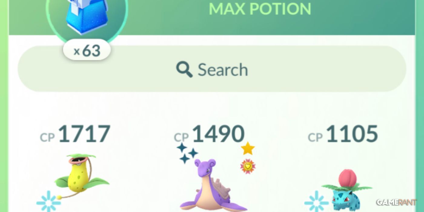 pokemon go max potion inventory heal pokemon