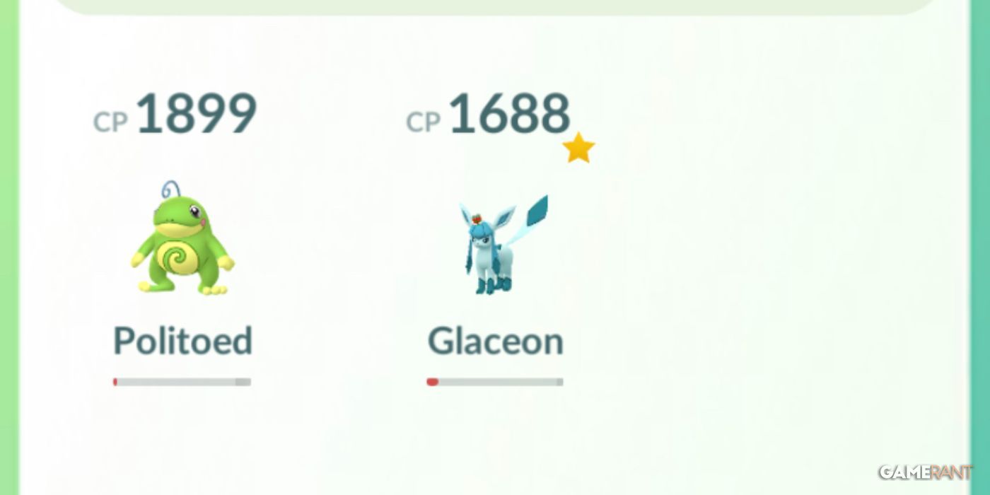 pokemon go healing pokemon glaceon politoed