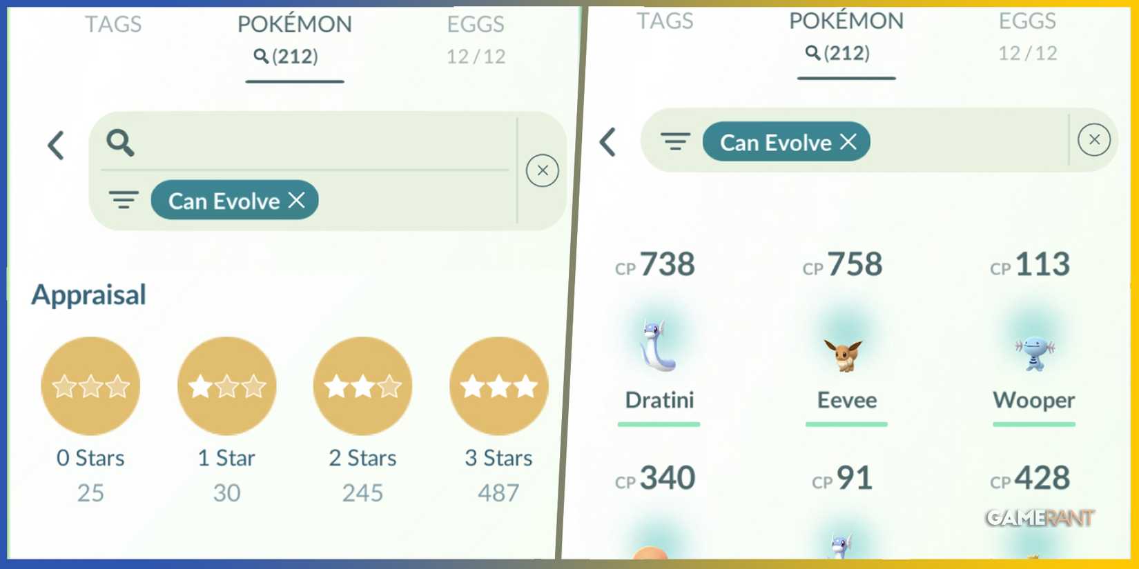 pokemon go can evolve pokemon