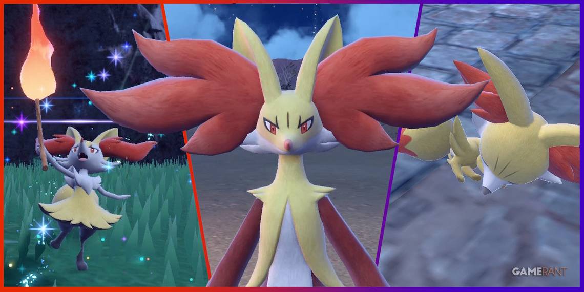 "Pokémon Escarlata y Violeta: Cómo Obtener a Fennekin, Braixen y Delphox"