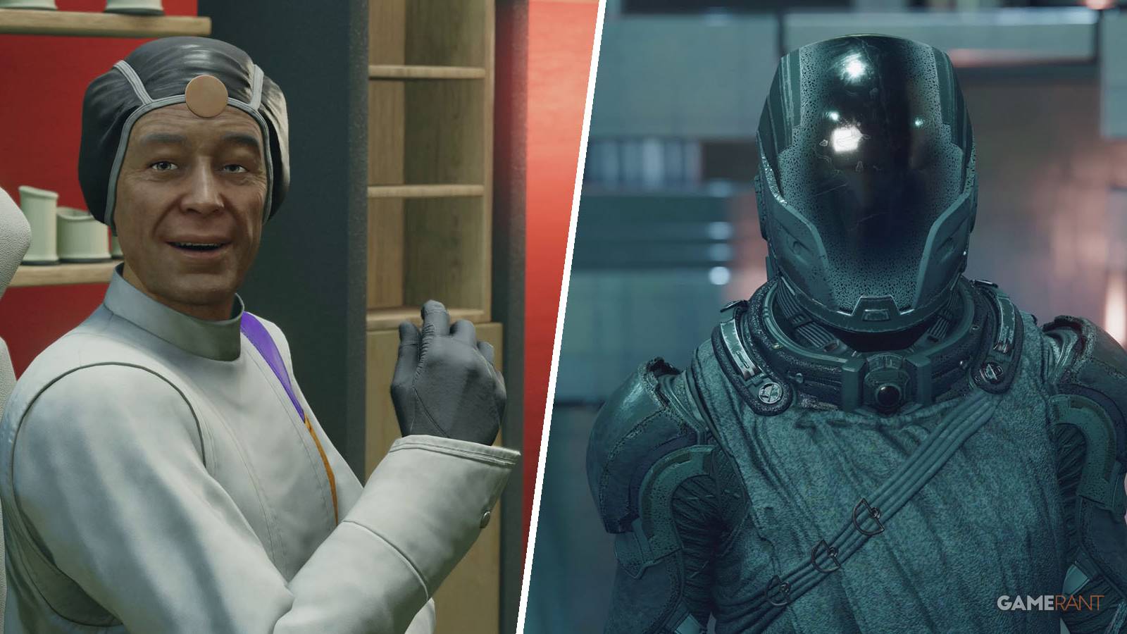 Keeper Aquilus and the Hunter (Starfield)