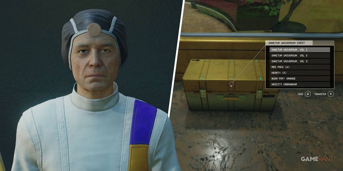 Starfield: Dónde encontrar el Cofre de Sanctum Universum (Rasgo Universal Elevado)