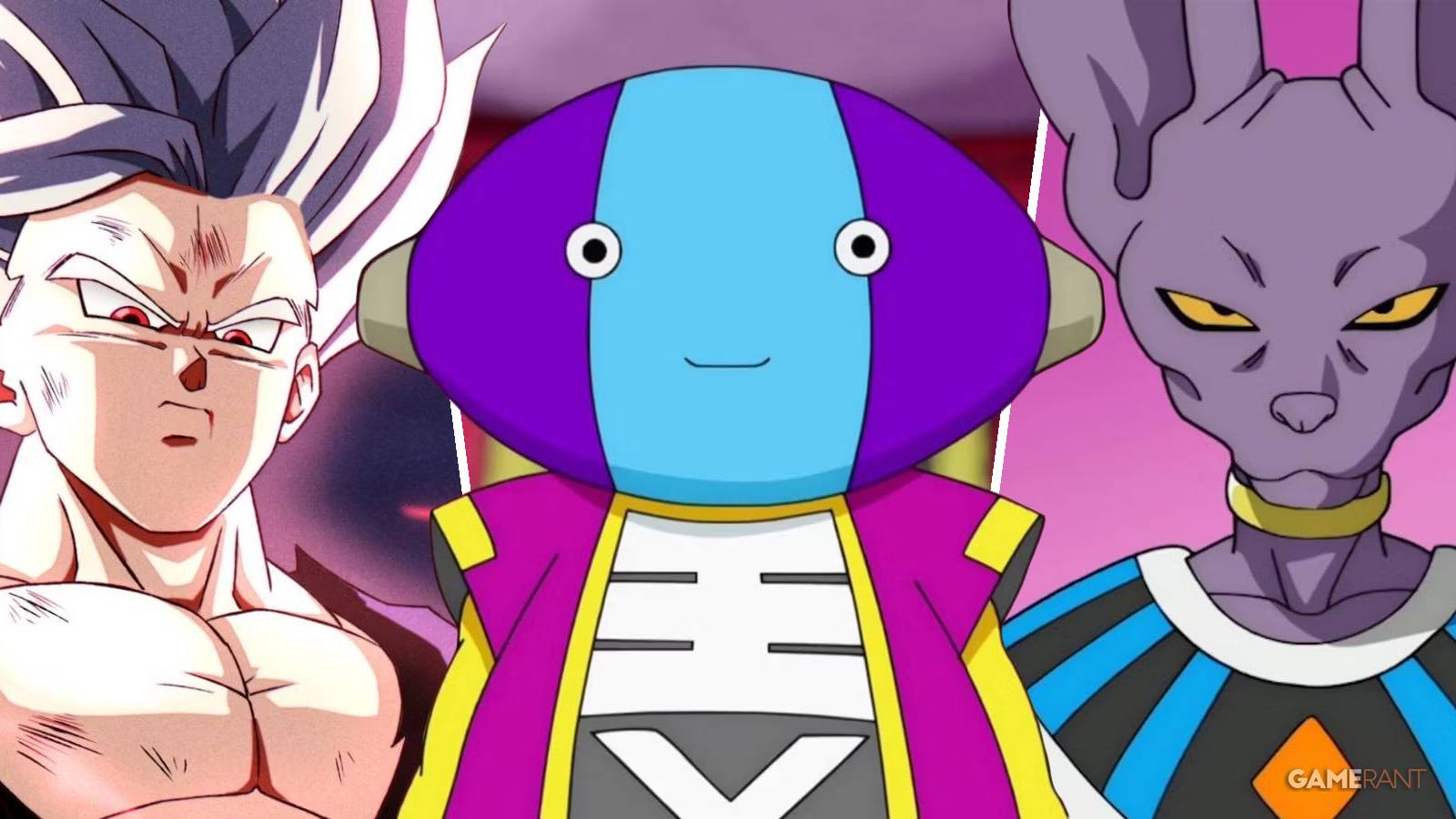 Beast Gohan, Zeno, and Beerus (Dragon Ball)